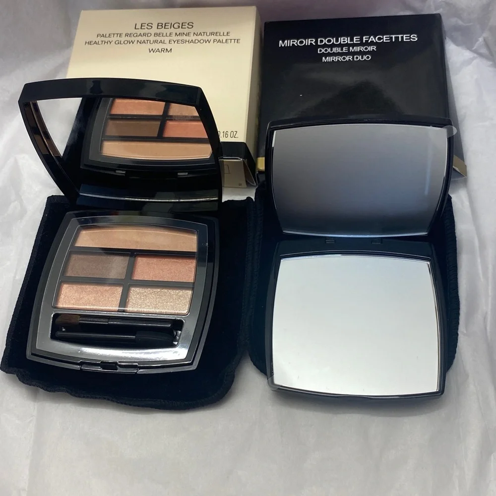 CHANEL Les Beiges—WARM Natural Eyeshadow and Mirror Set